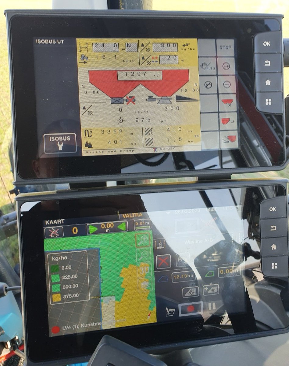 Gevlogen met de drone <a href="/Dronewerkers/">Dronewerkers</a>. Taakkaart gemaakt en verstuurd via Cloudfarming @Dacom en verstuurd naar de <a href="/ValtraGlobal/">Valtra</a>. <a href="/iM_Farming/">iM FARMING</a> <a href="/KvernelandGroup/">Kverneland Group</a> #precisielandbouw <a href="/NationaleProef1/">Nationale Proeftuin Precisielandbouw</a>