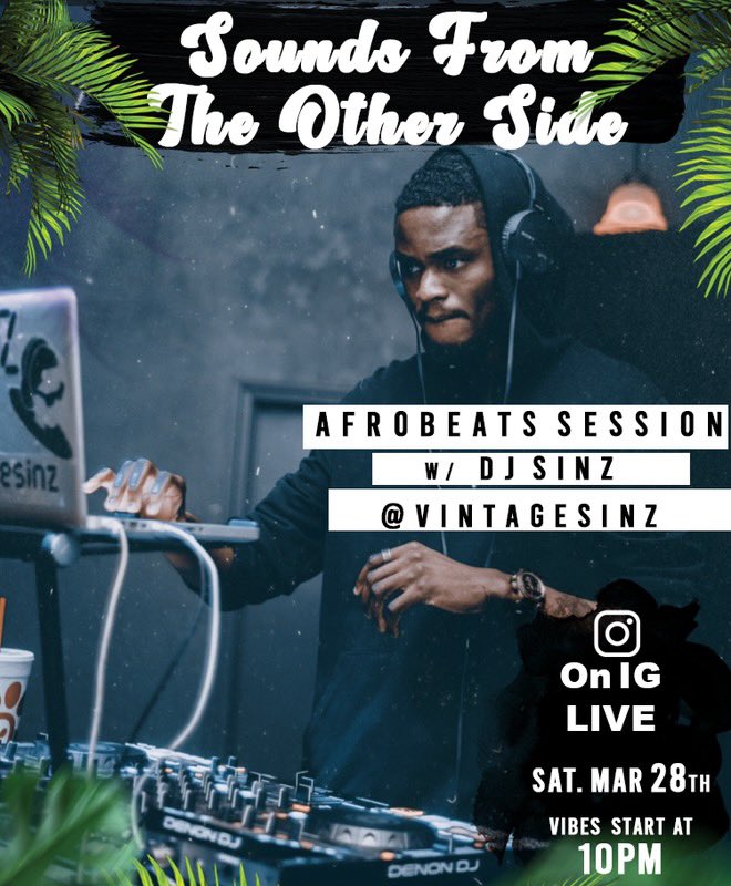 vintagesinz's tweet photo. Bringing the party to your house. I’m active this Saturday on IG LIVE!! #SoundBwoy
Go follow @vintagesinz https://t.co/NU2nARdfNF