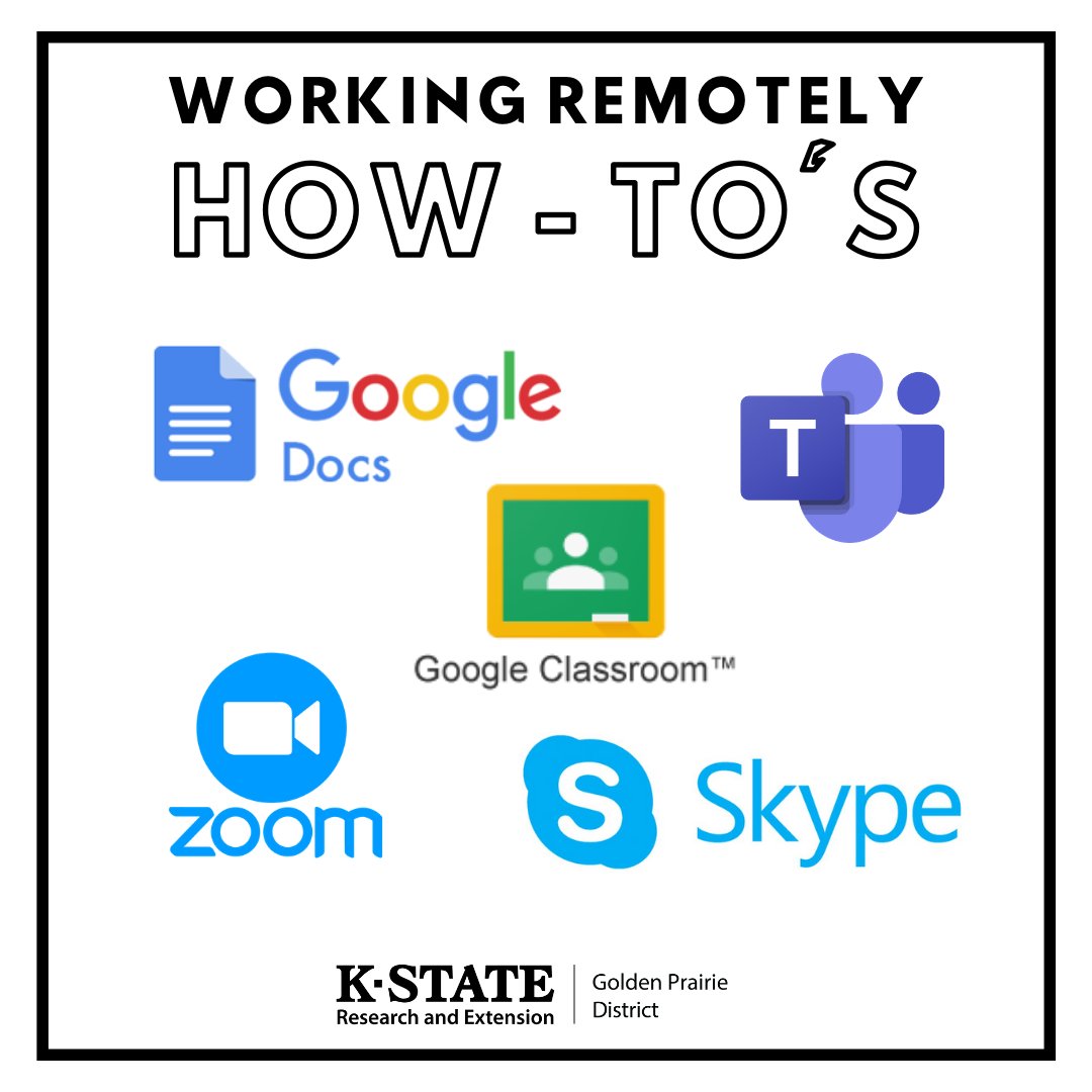 GPEDcrops's tweet image. Many of us are navigating a new way of working and studying remotely. Check out our website for some helpful how-to's for using programs such as Zoom, Microsoft Teams, Skype, Google Docs &amp;amp; Google Classroom!
buff.ly/3dw5WM2
#kstatestrong