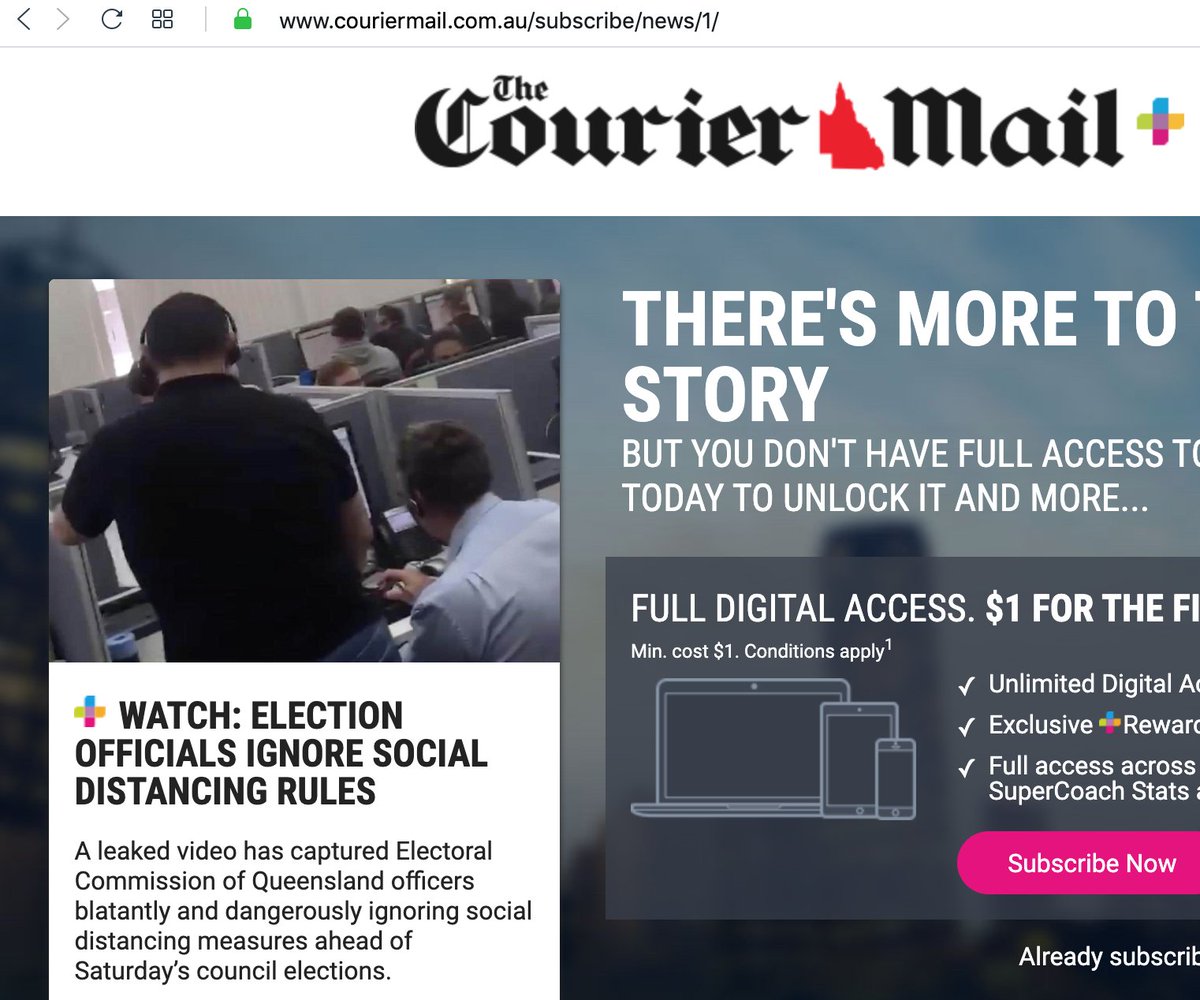 QGuide's tweet image. .@ECQInfo @AnnastaciaMP - care to comment? Are you so desperate that you'll risk coronavirus infection?  thanks @couriermail #FightCOVID19