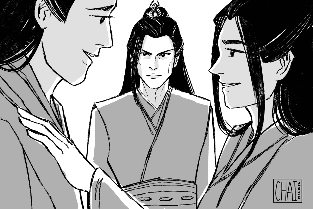 mulberrychai's tweet photo. a new challenger appears!
jiang wanyin uses glare! it's not effective!
or of all the things in fatal journey, i fixated on this (someone said love triangle?)
#桑澄 #sangcheng #zonghui https://t.co/ioXpifeA6d