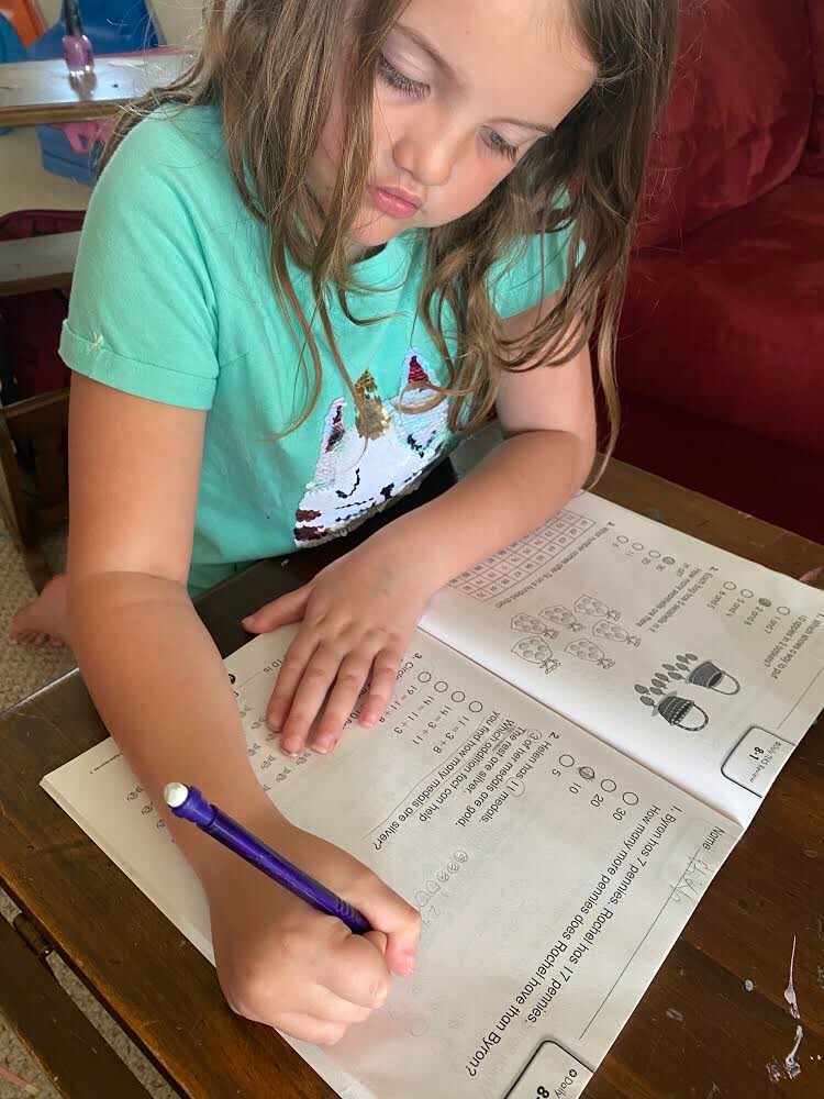 I am so proud of all my sweet students working so hard to learn at home! <a href="/HumbleISD_EGE/">Elm Grove Elementary</a>