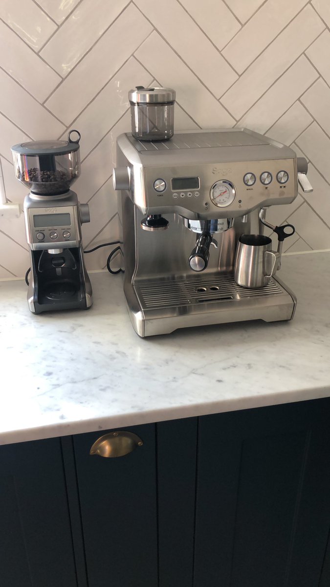 PepperellEddie's tweet photo. So today’s event has been the acquisition of a coffee machine. Two days without a flat white was simply too much... https://t.co/XYP4zZYe7g