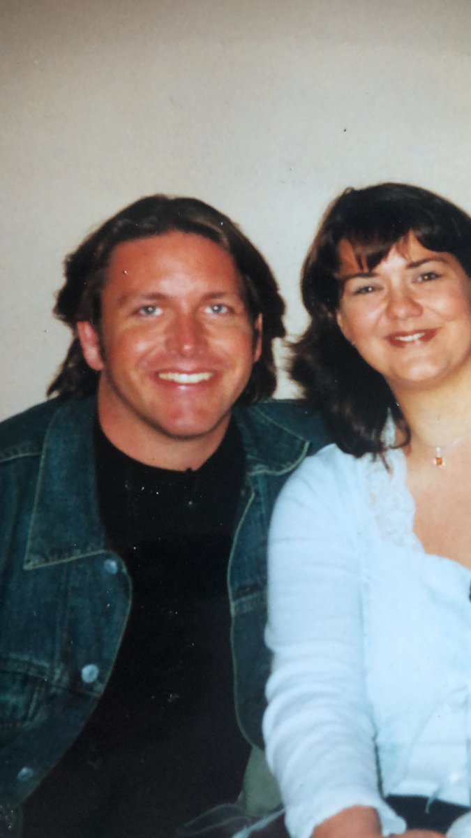 Clarkie140's tweet photo. @jamesmartinchef sorting out old pics and found this! Filming kitchen invaders with us in Birmingham 1999 I think? https://t.co/TjwZJN6Dph