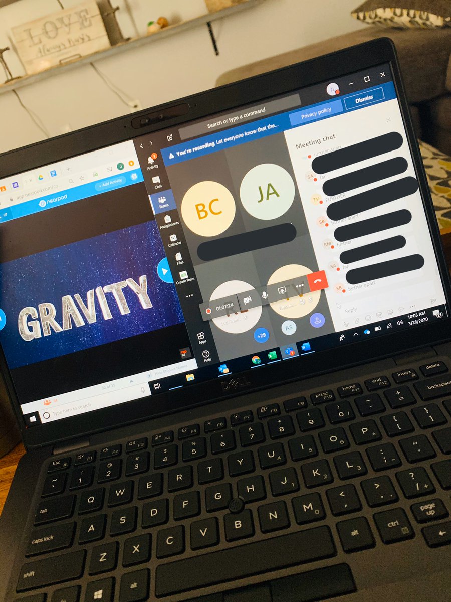 LewisJustyce's tweet image. An increase in attendance &amp;amp; engagement = extended time during our weekly live lesson! #S8P5a #Gravitationalfields #Questionsfordays #LearningtheScientificWay #CCMSScience #WeAreTHRIVING #FCSrising #TeleFriend2TeleSchool #Nearpod @NSBrowder @JarvisAdamsEdu @Science_CCMS