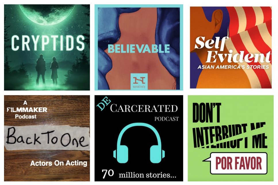 NYMediaCenter's tweet photo. Have you already listened to all the podcasts on your list while quarantined? Check out these @ifpfilm and Media Center-supported podcasts: https://t.co/E89f7ICKu8 https://t.co/9Fp2gW5B33