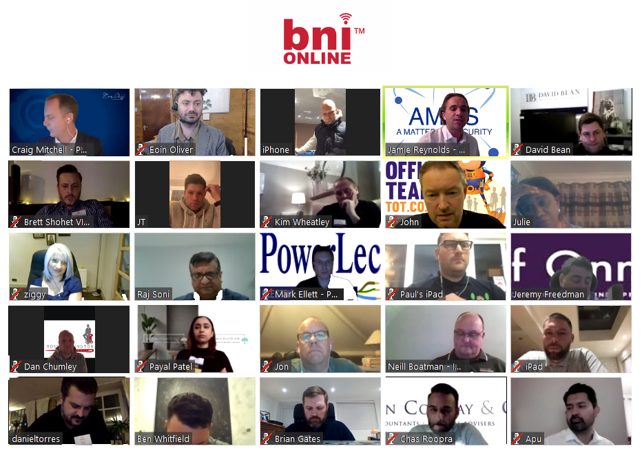 Business may be hard at the moment, but our business networking meeting is still taking place with over 50 business owners discussing ideas on how to ride the storm, and incredibly STILL passing business to each other.  If you are working from home why not join us? #success