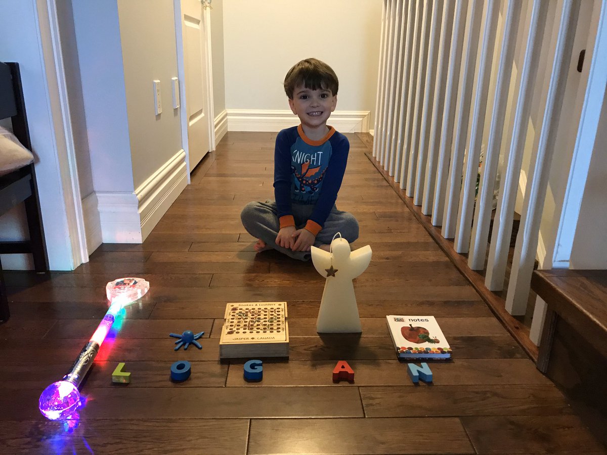 KellyColterman's tweet photo. @LC_rm101 @lclightmilton L=light O=octopus G=game A=angel N= notebook https://t.co/FNk6pGli0C