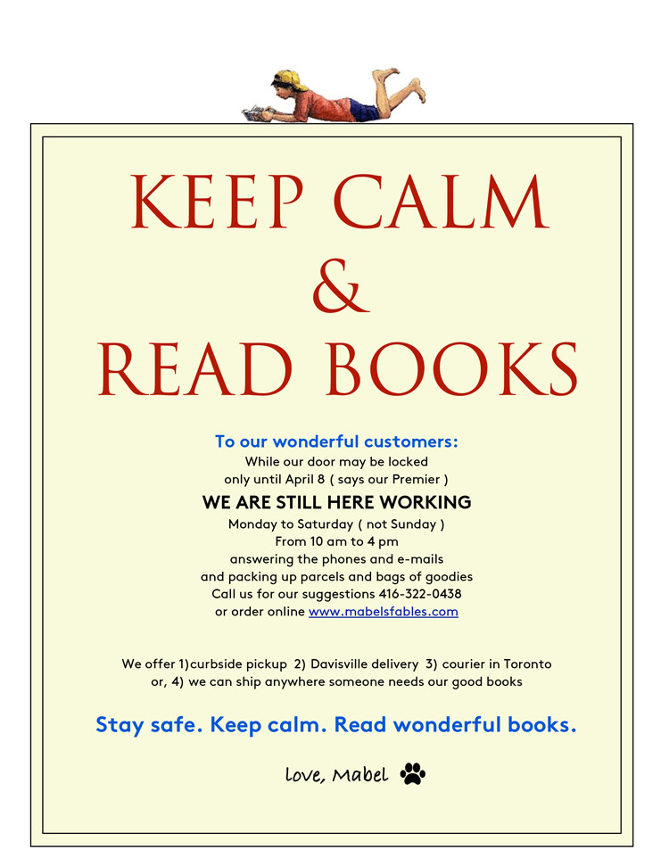 Mabel's Fables (@mabelsfables) on Twitter photo Looking for great books? We've got you! Give us a call (416) 322-0438 or send an email to mabel@mabelsfables.com and let us help you discover your next favourite read! Looking for great books? We've got you! Give us a call (416) 322-0438 or send an email to mabel@mabelsfables.com and let us help you discover your next favourite read!