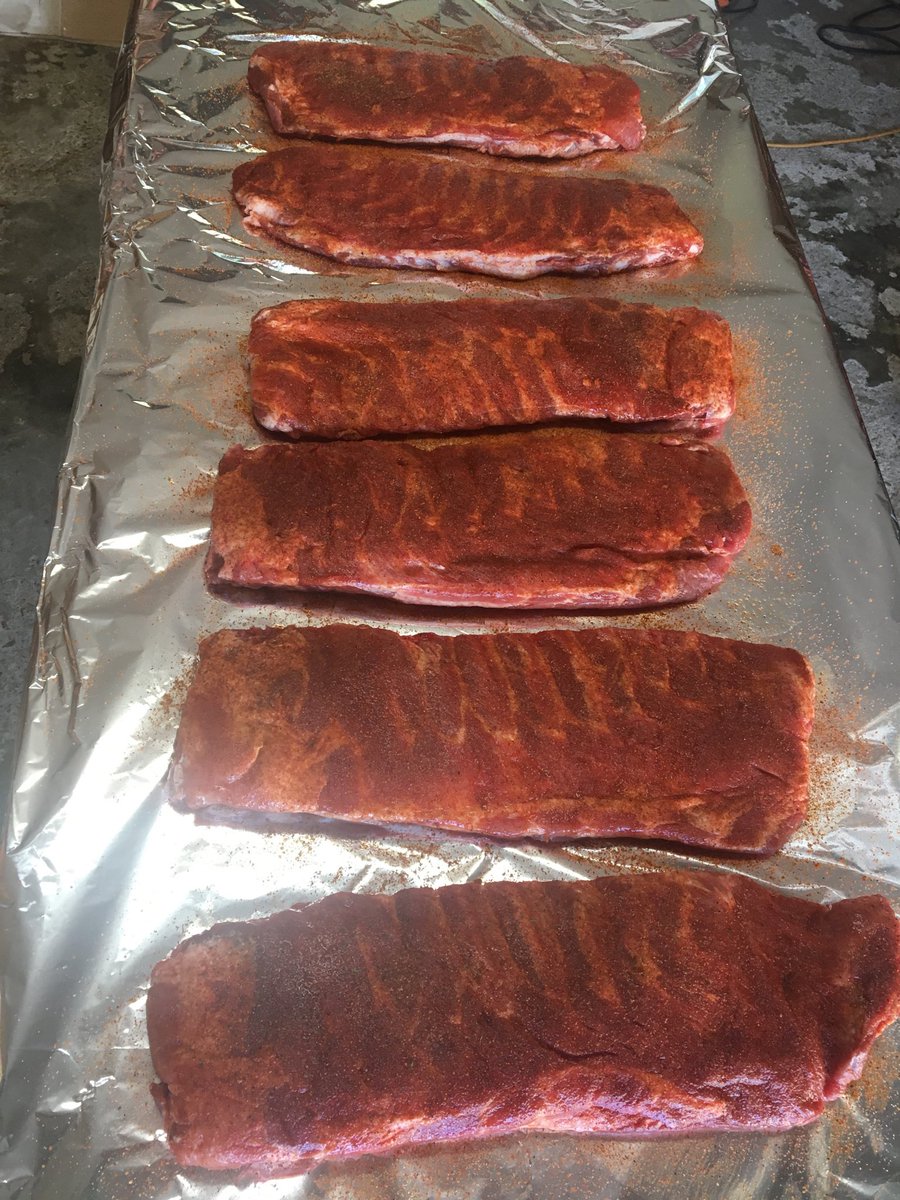 HogDatNation's tweet image. In honor of ⁦@Hogs4TheCause⁩ it’s rib day