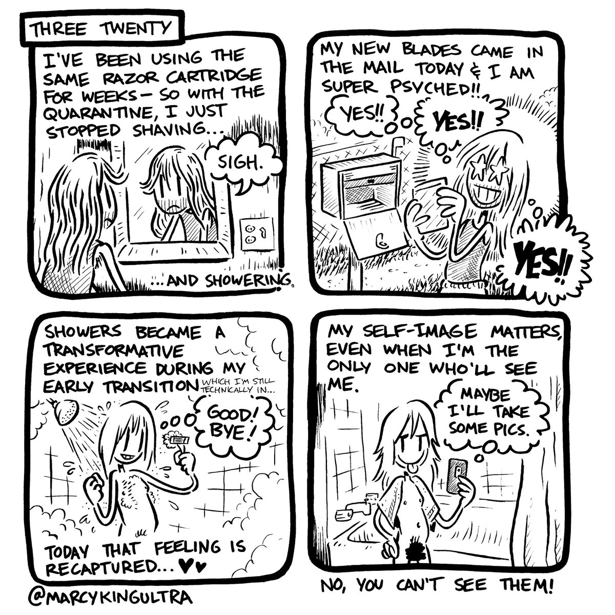 Rometwin Illustration God I Relate To This So Hard Especially When I Ve Been In Mental Slumps The Last Panel Totally Cements The Mentality I Ve Been Following Though My Self Image