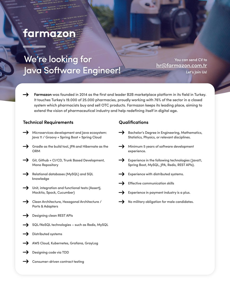 a_segmen's tweet image. We&apos;re looking for #javasoftwaredeveloper #farmazon