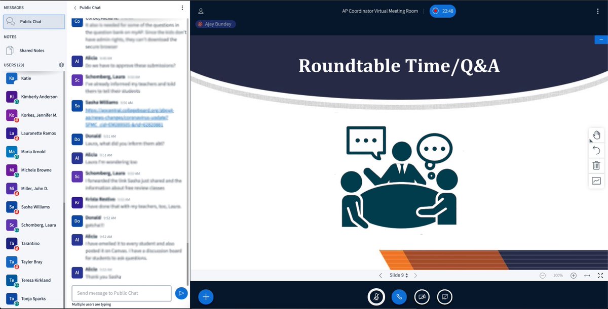 AdvancedOCPS's tweet photo. Thank you to our @ocpsnews @APforStudents #APCoordinators who met this morning to collaborate on the changes to this year's exams due to #coronavirus. Special thanks go out to our @CollegeBoard rep Sasha Williams for her assistance! #ImpactCDL https://t.co/egQrwRvhIs