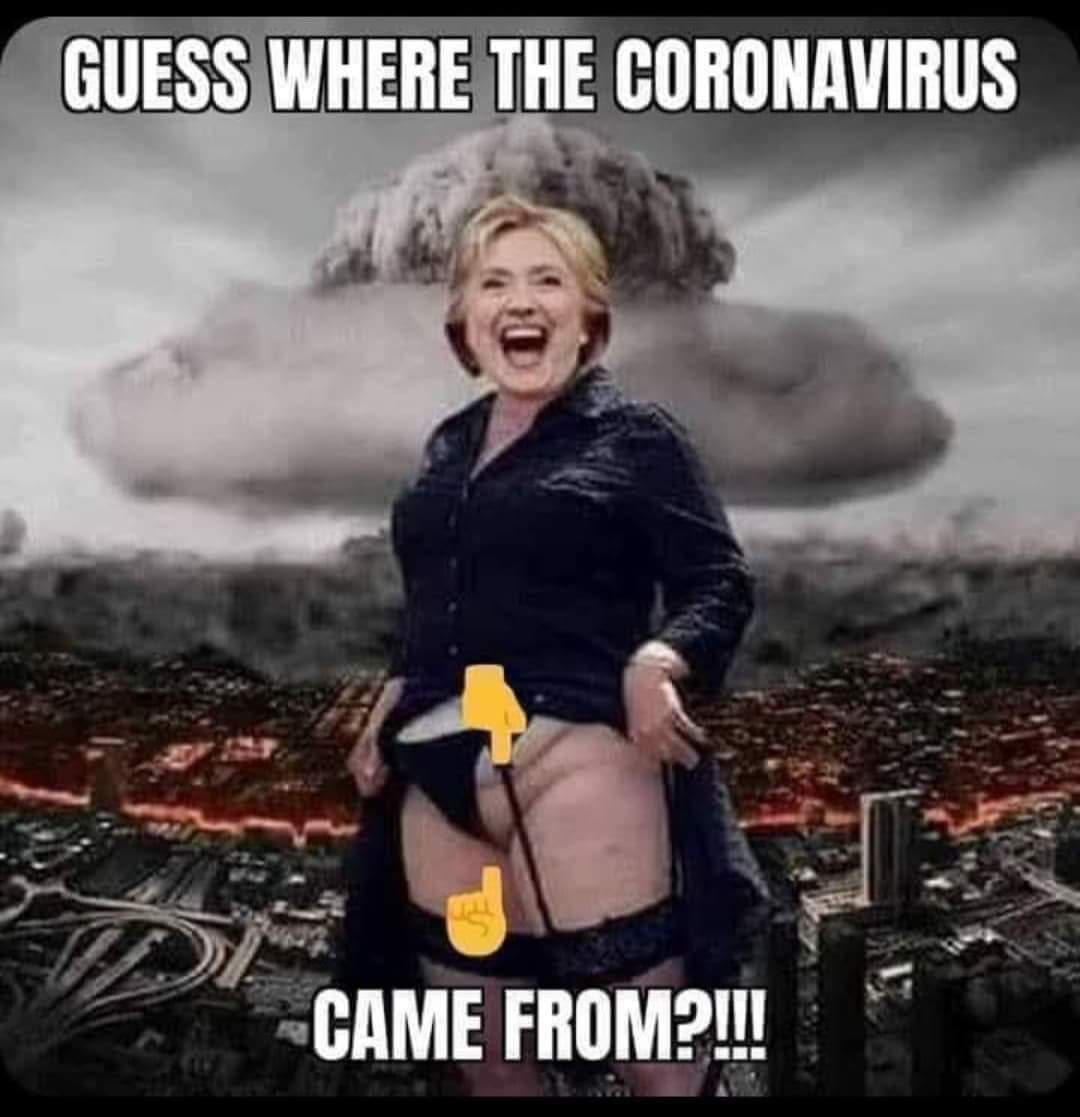 MissAshley2018's tweet photo. @HillaryClinton You are the definition of a walking virus 🤮🤮🤮 https://t.co/kJOsWFJxCf