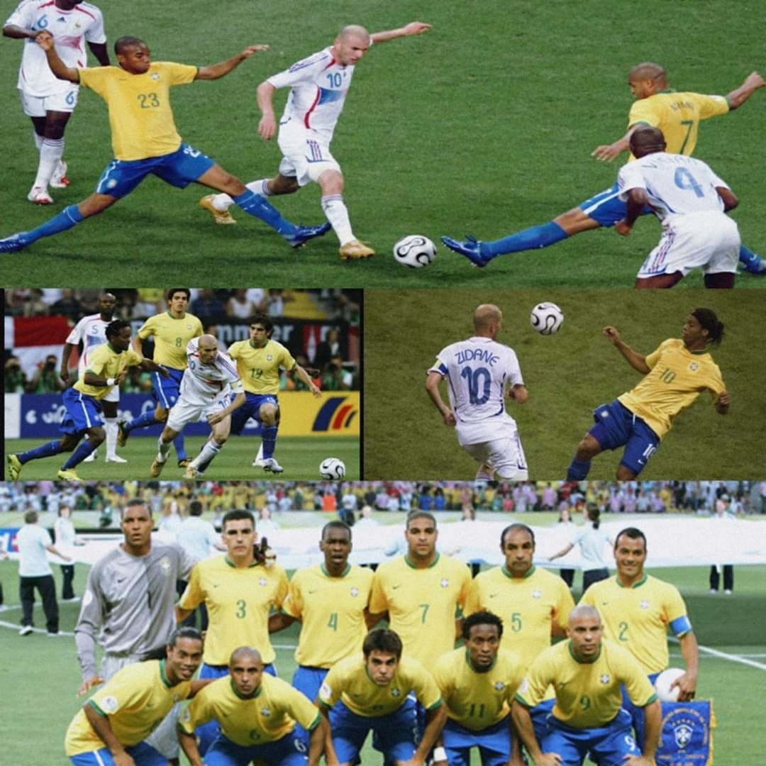 KevinFarinango5's tweet photo. El día que Zidane le dio cátedra de Fútbol a una Selección Brasileña plagada de Estrellas, Nunca lo olvidaremos. LEYENDA 👏⚽
.
.
#zinedinezidane #zidane #francia #noticiasfutbol #foxsports #brasil #Ronaldinho #jogabonito #leyenda https://t.co/erhueCEsVe