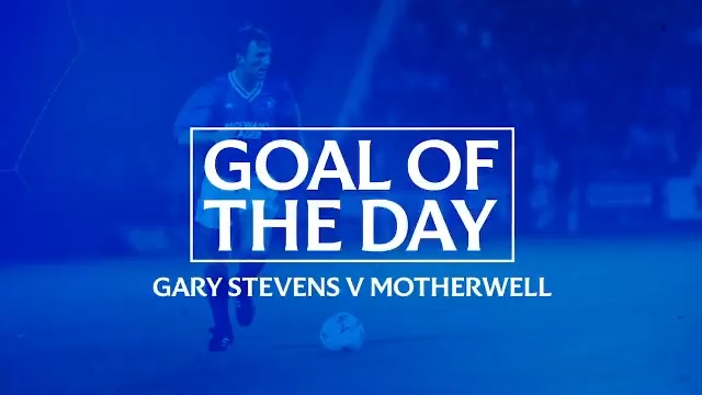   GOAL OF THE DAY: Gary Stevens v Motherwell

Happy Birthday, Gary 