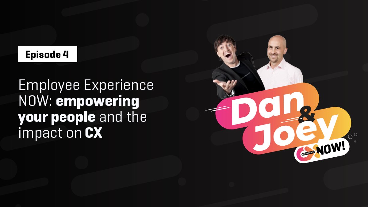Foundever® (@foundeverglobal) on Twitter photo A new episode of our #EmpowerCX NOW! podcast is going live today! Join <a href="/thejoeycoleman/">Joey Coleman</a> and <a href="/dgingiss/">Dan Gingiss</a> as they dive into the #employeeexperience and work at home agent model, featuring special guest Pete Weaklend. Subscribe now: hubs.ly/H0nR4kq0 A new episode of our #EmpowerCX NOW! podcast is going live today! Join <a href="/thejoeycoleman/">Joey Coleman</a> and <a href="/dgingiss/">Dan Gingiss</a> as they dive into the #employeeexperience and work at home agent model, featuring special guest Pete Weaklend. Subscribe now: hubs.ly/H0nR4kq0