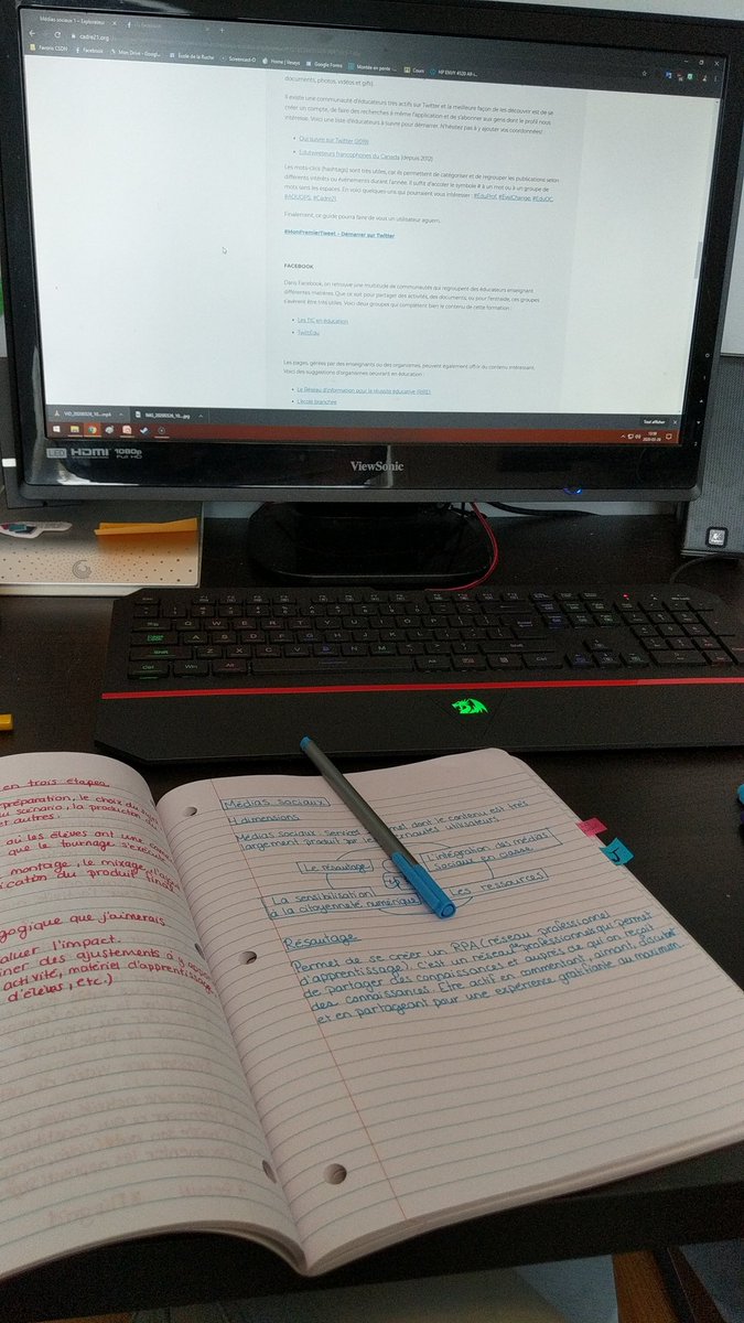 Jour 13 de "confinement" : en profiter pour commencer une autre formation de feu <a href="/LeCADRE21/">CADRE21</a> ! Je viens de créer une vague sur #Instagram 🙋‍♀️💻 #médiassociaux #EduQc #Éduprof