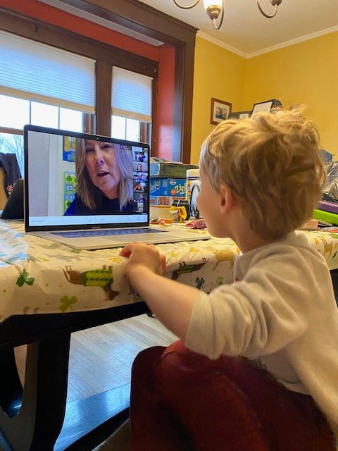 Even Natick's littlest learners are participating in NPS virtual enrichment offerings. It was precious to hear them greeting each other yesterday when each little face popped onto the screen. <a href="/natickps/">Natick Public Schools</a>