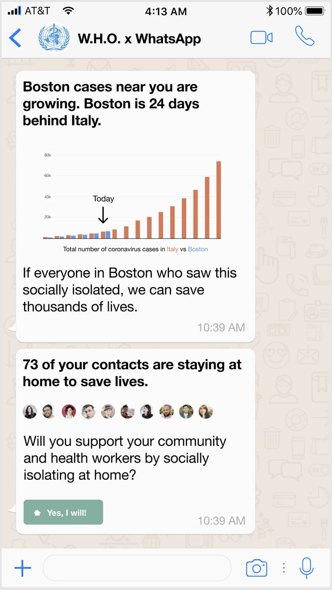 tristanharris's tweet photo. 📣CALLING ALL TECHNOLOGISTS📣 
Social media is the only actor who can get 3 billion people to take transformative actions to defeat the 🦠.

Tech platforms offer 21st century ADVERTISING tools but 19th century PSAs.

Let's change that. We want to see your best ideas…⬇️ https://t.co/gVe7tGXrqi
