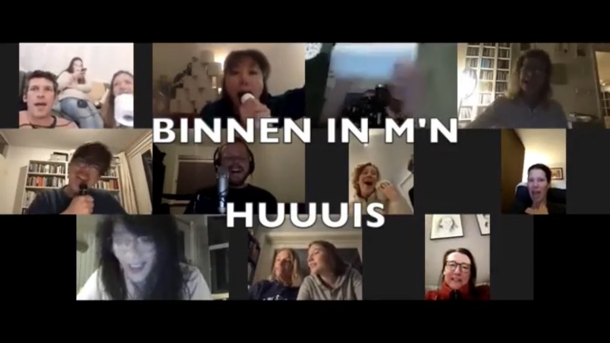 Onze muziekdocenten hebben een belangrijke boodschap voor iedereen opgenomen in deze grappige muziekvideo! youtu.be/qOVYd0xY1xw
#blijfbinnen #kunstenhuis <a href="/borsato/">Marco Borsato</a>