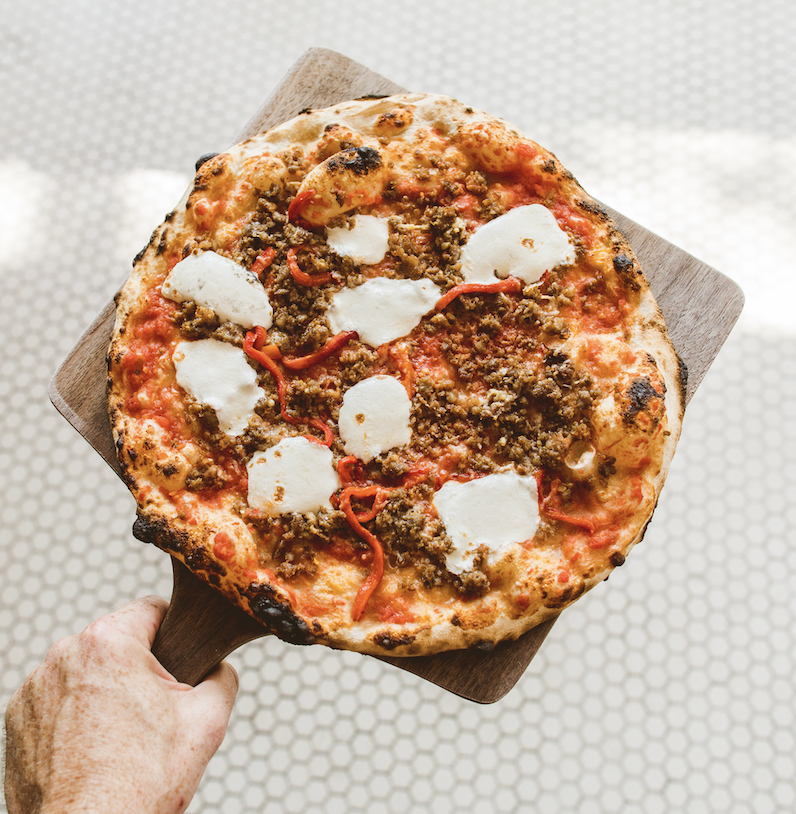We’ve got our Fennel Sausage Pizza available for y’all today. Get it while it’s hot 🔥

​To place a to-go order visit The Backspace website or by calling 512.474.9899. For delivery, visit Favor, DoorDash, UberEats, and GrubHub. Open 12pm-8pm!