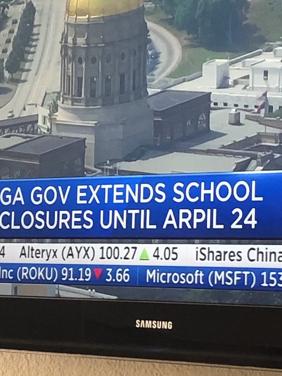 The irony of announcing closing schools & ⁦@CNBC⁩ spelling issues... 😂🤔 maybe invest in spell check?