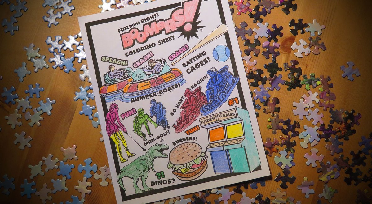 speedzonela's tweet photo. As communities enact social distancing measures to #FlattenTheCurve, we're coming up with fun contests and activities that our guests and their families can do at home! 🖍️ Enter our coloring contest today for a chance to win a 2020 Season Pass! 🏆 https://t.co/NCzRG6CpJ2 https://t.co/QbivwTOEq2