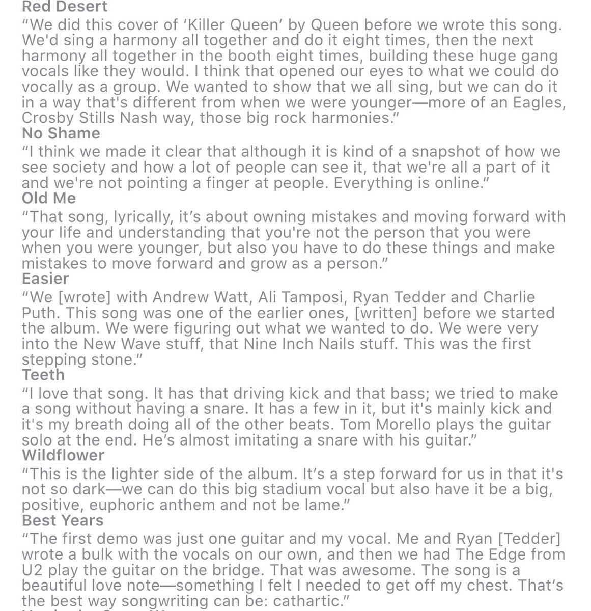 luckiIyluke's tweet photo. “Everyone makes mistakes in their twenties, and this [record] captures that in a pretty honest way. For better or worse.”
— Luke Hemmings, 2020 on CALM &amp; their new songs https://t.co/CXh4lYtNET