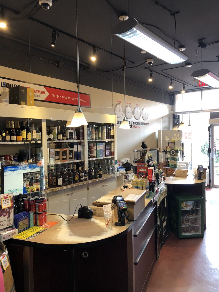 For the safety of our customers and staff we are installing plexiglass shields. A big thank you to Urban Sign for expediting the install