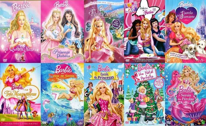 Filmes da Barbie em ordem cronológica • thread •