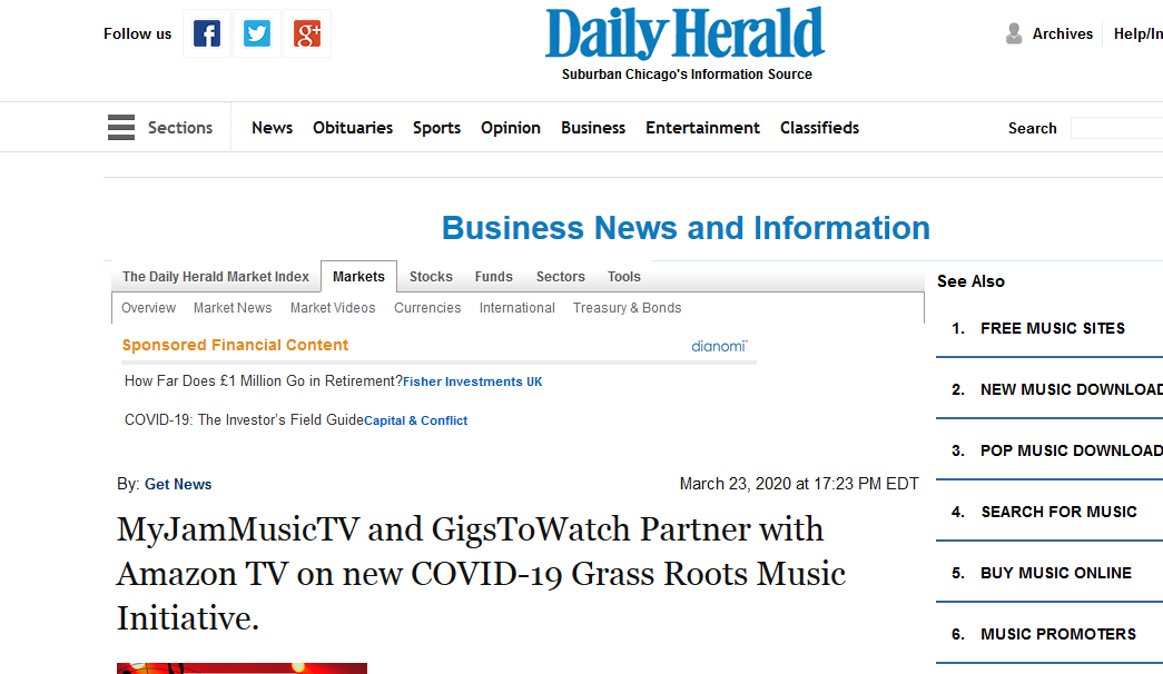 unsignuprising's tweet photo. With the Launch of 'GigsToWatch our aim is to provide access to larger markets on a worldwide basis for Grass Roots Music 

Worldwide Service for Grass Roots Music. Over 15 Streaming channels broadcasting Music Worldwide. Submission Guidelines here:  https://t.co/ysHOhgvtRp https://t.co/dWHqUj4efd