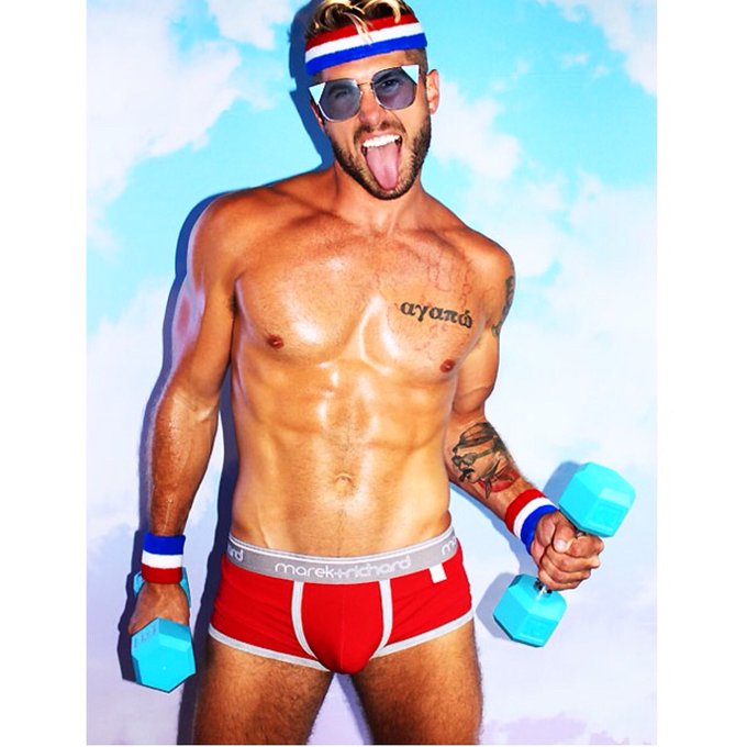 Workin' Out at Home? ?do it in your undies? use Code 6FEET for 30% OFF our Entire site  #marekrichard