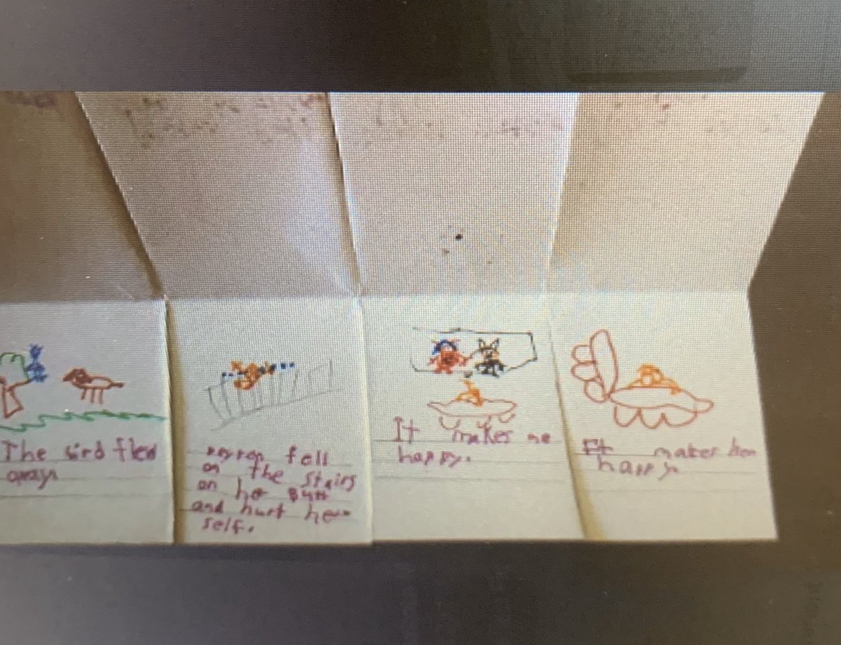 First graders are learning about Cause and Effect and we created flip books.  #WeAreBethpage <a href="/KLSBethpage/">Kramer Lane Elementary</a> <a href="/BethpageUFSD/">BethpageUFSD</a>
