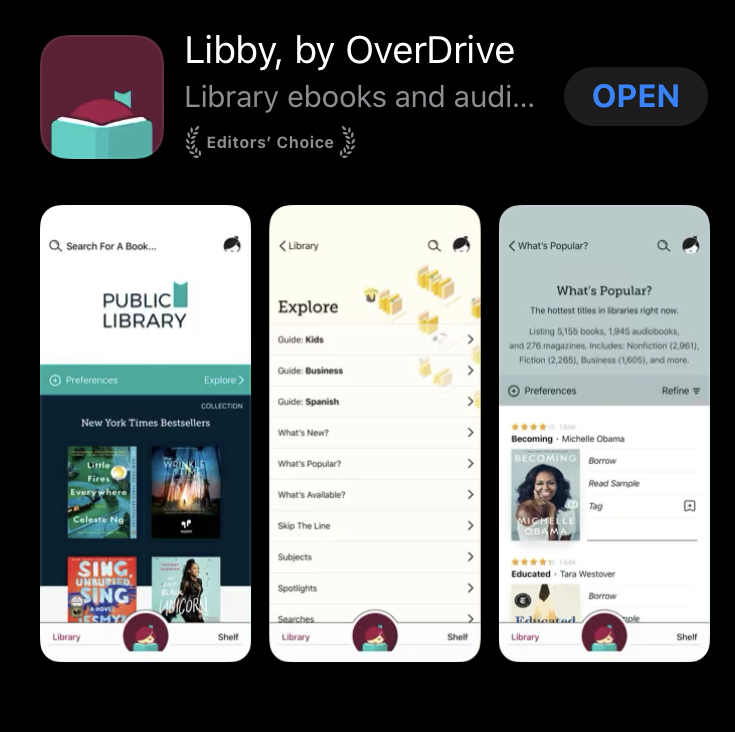 DVISD_DVMS's tweet photo. @DVISD_DVMS Ebook and Eaudiobooks from the Austin Public Library: DVMS students have a library card from the Austin Public Library. This gives you access to e-books and audio-books provided through the overdrive app and libby app. https://t.co/s43y1iS6LR. #DVREADS #DVPROUD https://t.co/UZCaIJhUHH