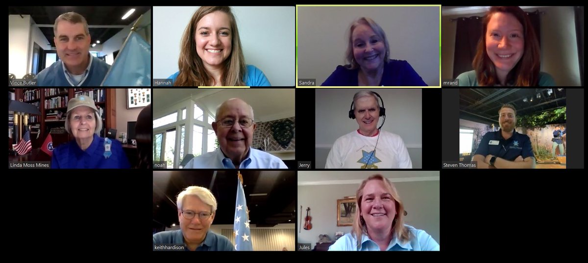 TheFirstMedals's tweet photo. We think Hamilton County School Blue looks a lot like the Medal of Honor Blue so we are celebrating #HCSDigitalSpiritWeek via teleconferencing & sharing our online educational resources, Adventures in Valor, at https://t.co/ZqtVlB7Db5! #HCSContinuedLearning https://t.co/kfGQgFx4YS