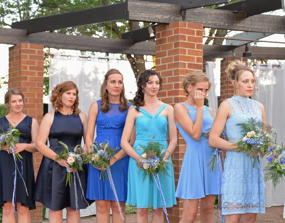 Sarah's beautiful bridesmaids getting sentimental during her Dove House wedding ceremony. #bridesmaidinspiration
asaweddings.com 
<a href="/asaweddings/">A Shot Above Weddings</a>
#bridesmaidhairstyle #bridesmaiddressinspiration #bride #bridal #bridesmaiddress #bridesmaids #bridesmaid #maidofhonor