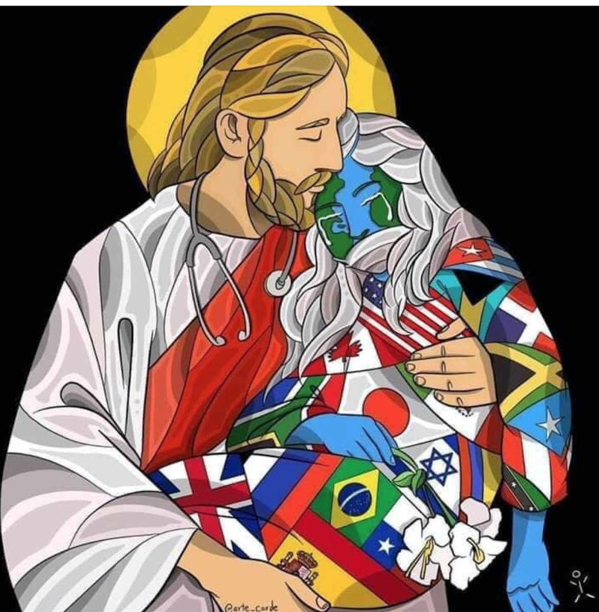 LOrion's tweet photo. MAR 26 #COVID2019 #MDTHREAD 10: Showing he is still #CA Sane... #McCarthy rejected #GODTrump's bid to BE THE NEW JESUS.   “I don’t know that you can predetermine the exact date.” .. pic below from wonderful post by a Priest Friend re REAL MEANING of EASTER. https://t.co/n1mcnahR9L