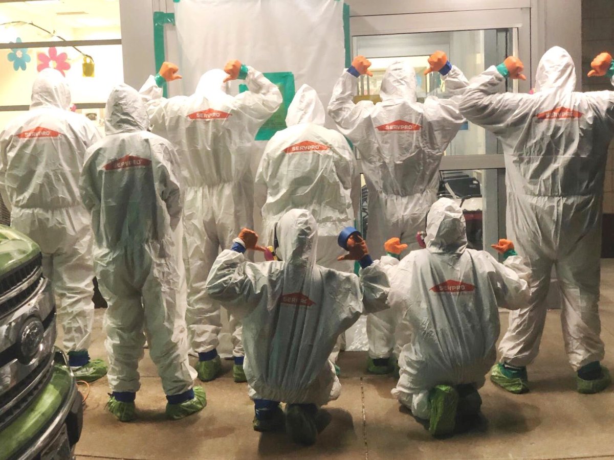 Thank you to all of our SERVPRO frontliners! 🧡💚

Our crew is doing their part in preventing the spread of COVID-19 by closely following the guidelines set forth by the CDC. Our sanitation services are available 24/7.