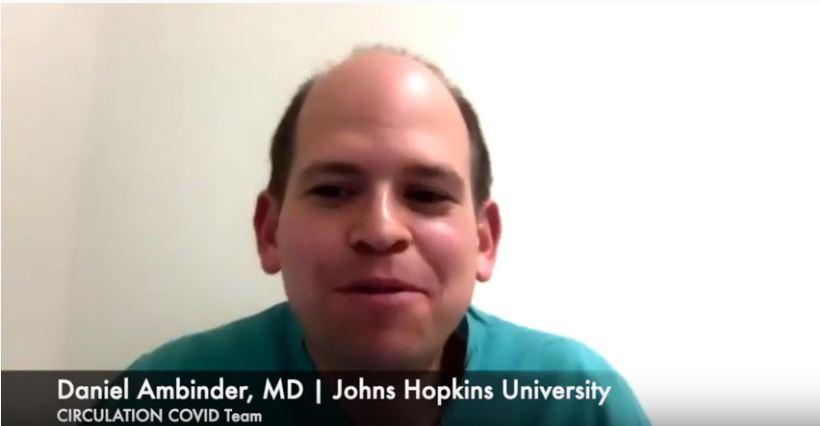 CircAHA's tweet image. COVID: Updates from the Front Lines, a video series by @CircAHA The fourth installment is from New York, NY.
Pt. 1: Case Descriptions ow.ly/DblW50yWP2c 
Pt. 2: Treatment ow.ly/aH1V50yWP2b
#AHAJournals #AHAcovid19 ahajournals.org/coronavirus @AHAScience