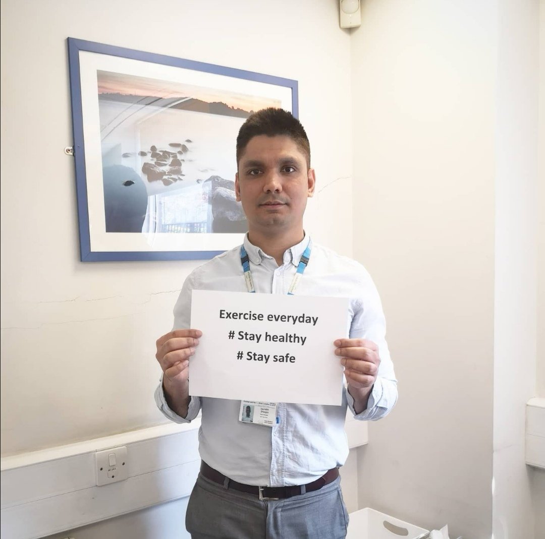 SamDhingra5's tweet photo. @CNWLCAMHS It's not easy, but I am hopeful that we will emerge from it stronger and still smiling 😊 #BeatCovidTogether #NHSCovidHeroes https://t.co/rFTZ2Y6YfT