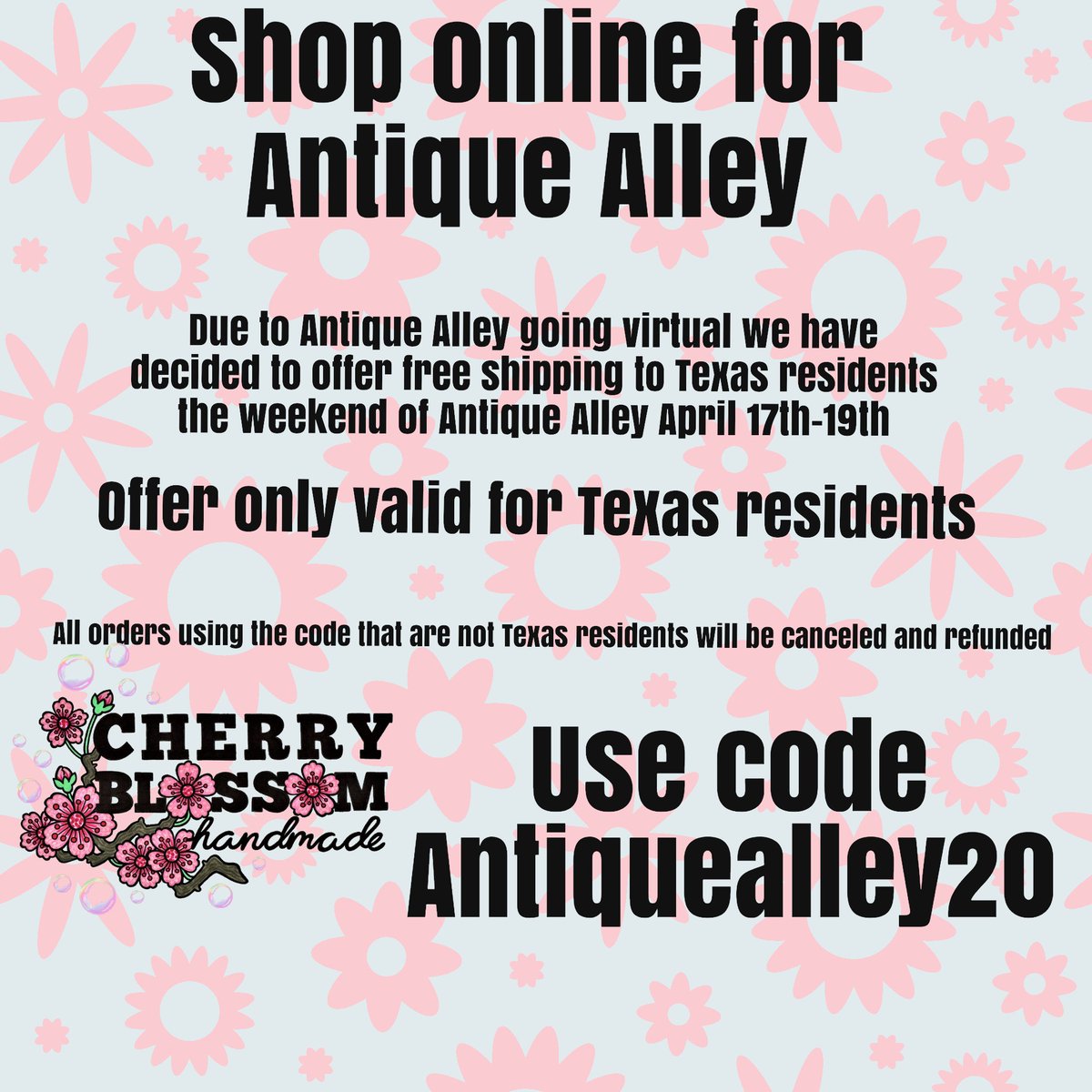 ShopCherryBloss's tweet photo. #antiquealley #antiquealleytexas #cherryblossomhandmade https://t.co/EVhYcBHuJJ