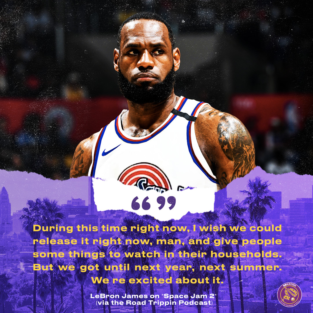 Space Jam 2' set to release in July 2021, but who will star alongside  LeBron James? - Silver Screen and Roll