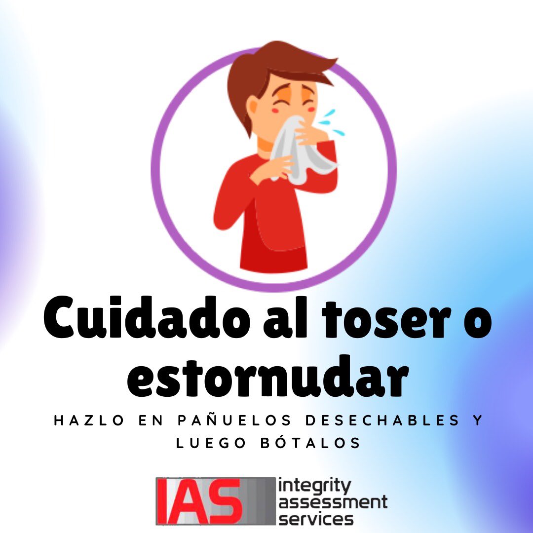 IAS_Services's tweet photo. Todos debemos cuidarnos para evitar el contagio y tomar las precauciones. #CuarentenaTotal #Quarantine #COVID2019 https://t.co/rA4fO6zoM7