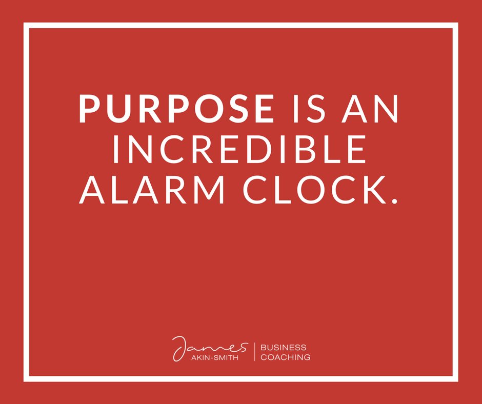 AkinSmithCoach's tweet photo. Right now, more than ever we need to be working with a sense of purpose. 

What is it that's getting you up and out of bed in the morning? 

#DorsetBusiness #ExecutiveCoach #SenseofPurpose https://t.co/uUd3wwIU0n