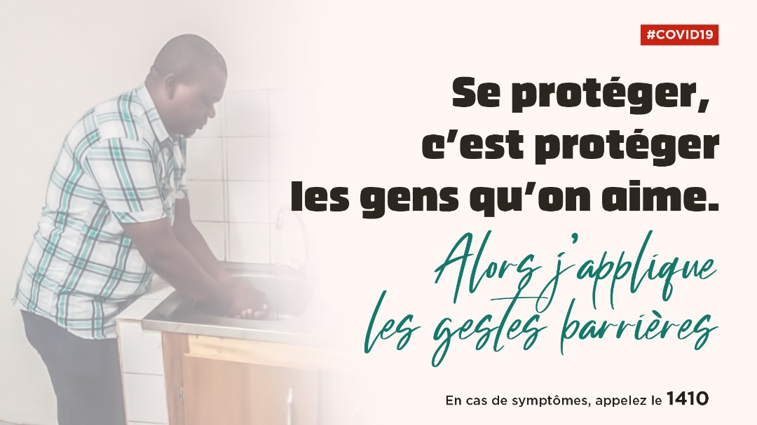 Juste faire les gestes qu'il faut.
#COVID_19 loin de nous