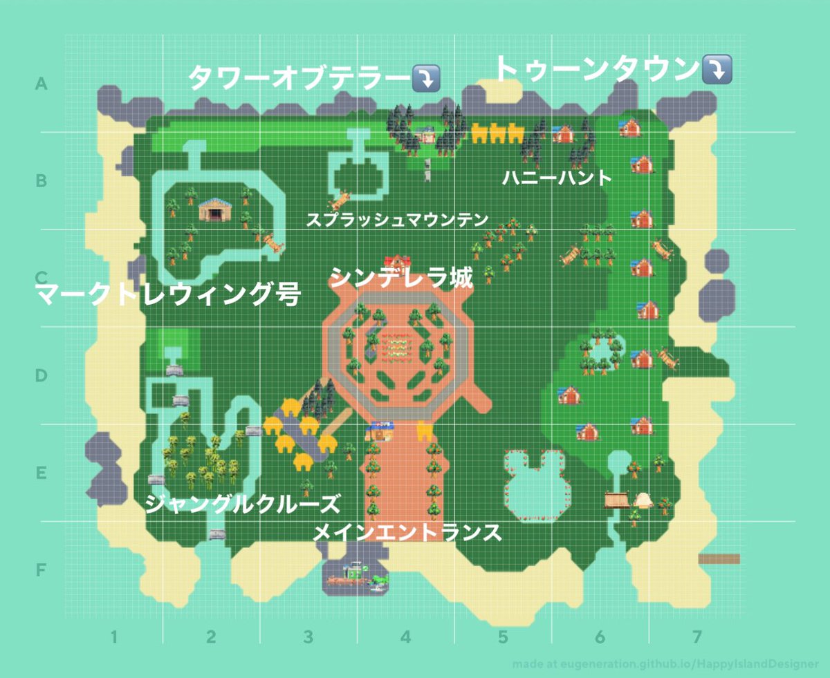 島構想 あつまれどうぶつの森 【あつ森】島のレイアウト一覧｜おしゃれな島を作るコツ【あつまれどうぶつの森】