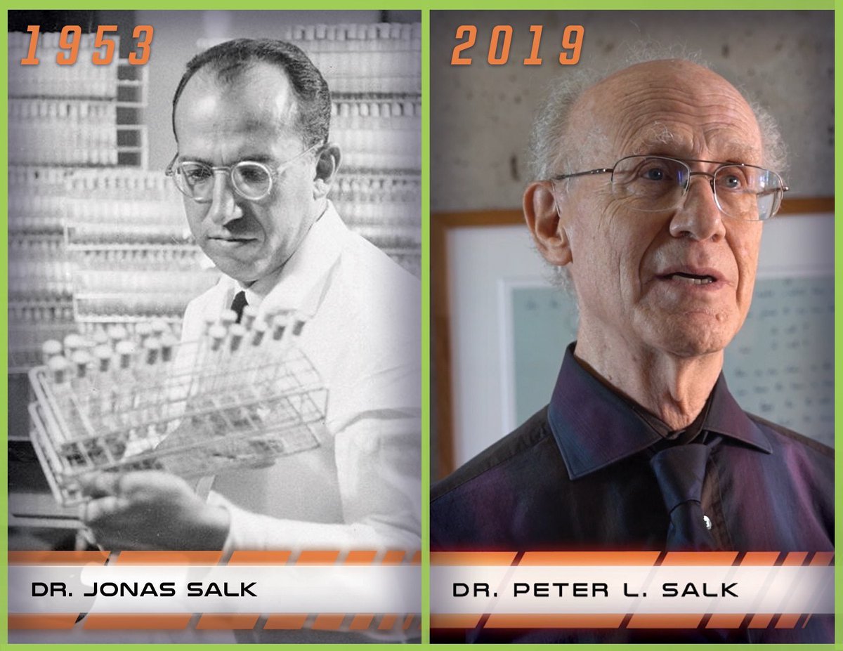NH_RC's tweet image. #Todayinhistory: 1953, Dr. Salk , announced the creation of a #vaccine for Polio. NHRC&apos;s was fortunate enough to speak with his son Dr. Peter Salk about disease surveillance &amp;amp; vaccines for the anniversary of the 2009 #H1N1 #Pandemic. @salkinstitute youtu.be/0f6vUvt04nI