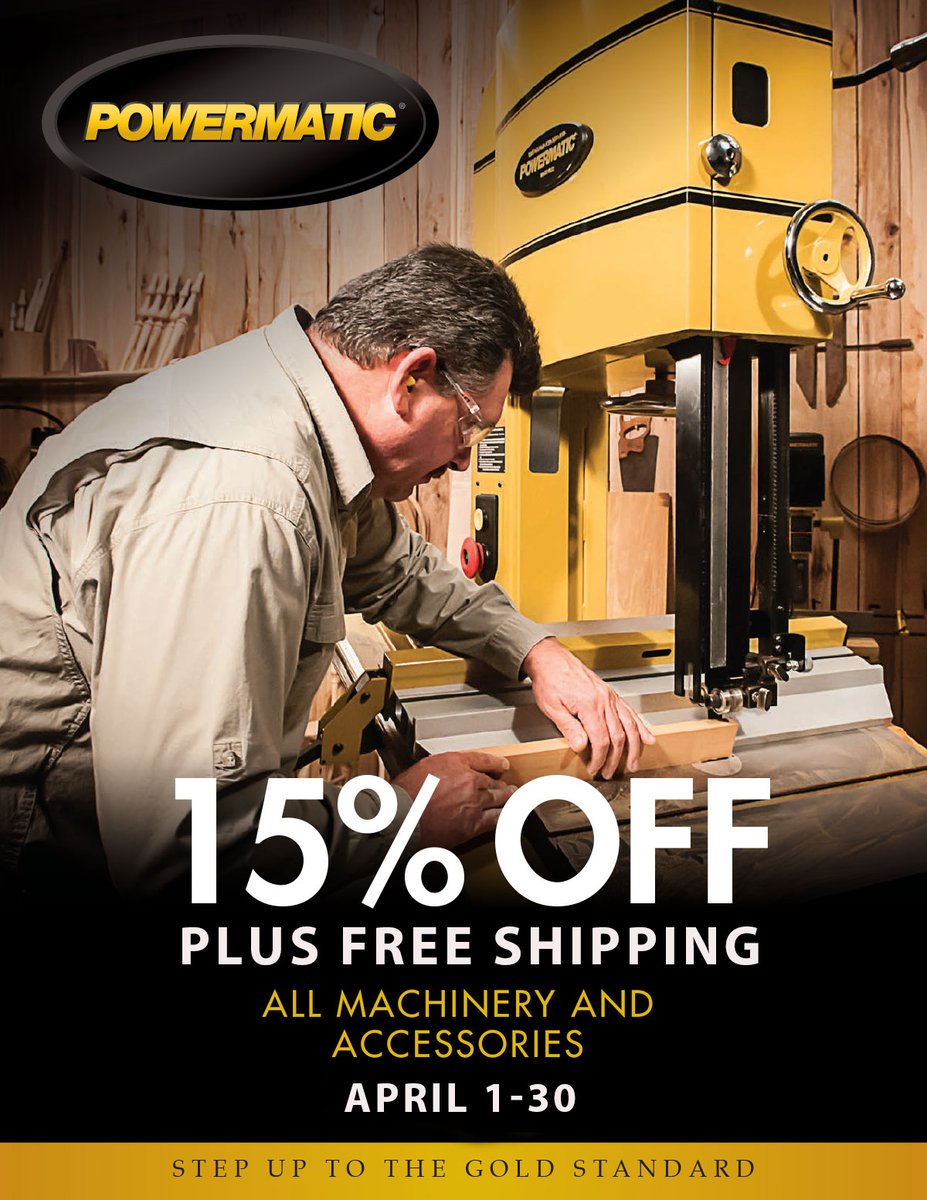 Woodcraft (@woodcraft) on Twitter photo Save 15% + Free Shipping on <a href="/Powermatic/">Powermatic</a> #powertools! woodcraft.com/categories/pow… #woodcraft #woodworking #diy #diyprojects #diyideas #makers #makersgonnamake #helpingyoumakewoodwork #homerenovation #homeimprovement #furniture #furnituredesign #furnituremaker #turning Save 15% + Free Shipping on <a href="/Powermatic/">Powermatic</a> #powertools! woodcraft.com/categories/pow… #woodcraft #woodworking #diy #diyprojects #diyideas #makers #makersgonnamake #helpingyoumakewoodwork #homerenovation #homeimprovement #furniture #furnituredesign #furnituremaker #turning