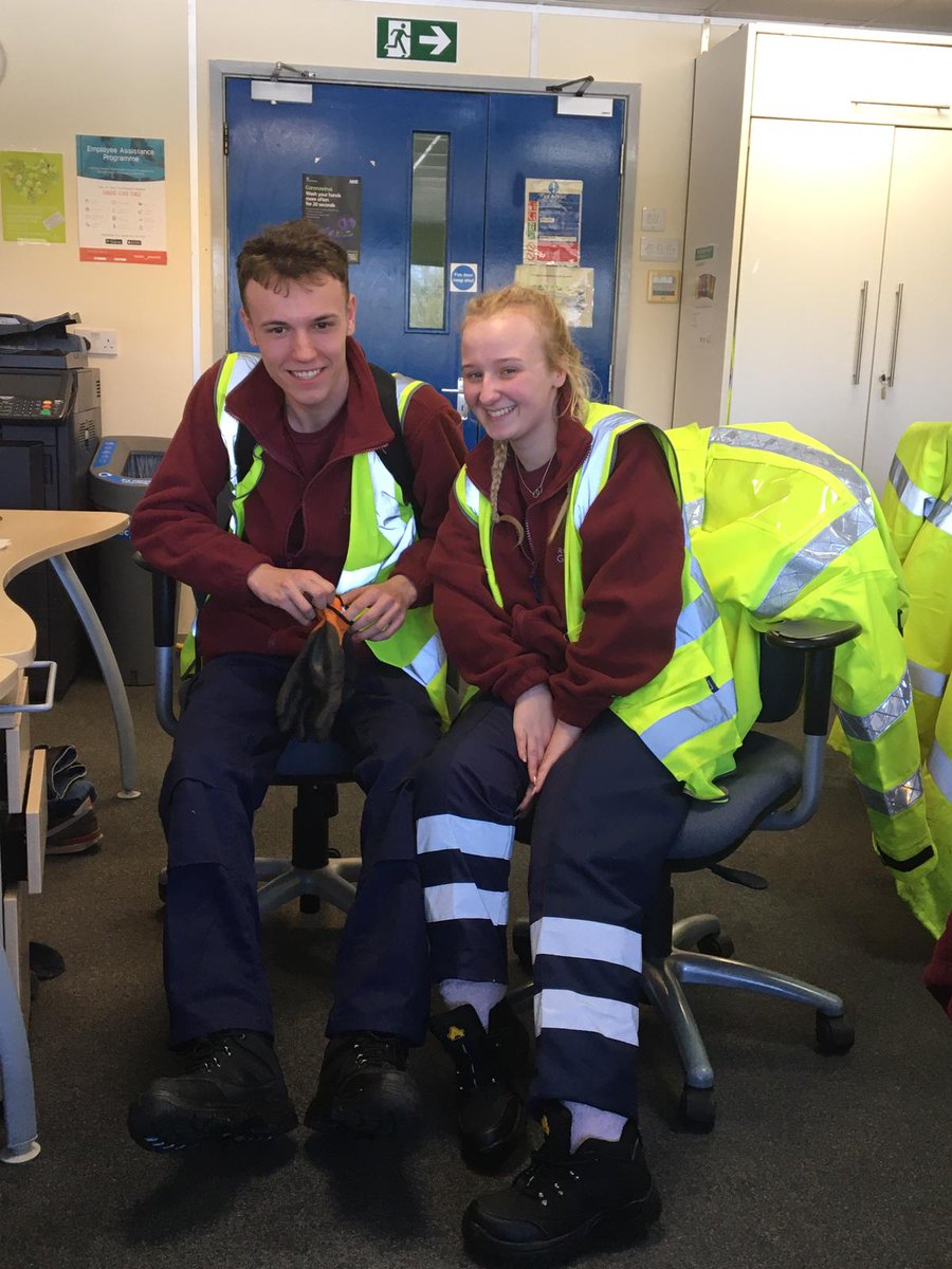 These are members of our waste service office team who volunteered to go out &amp; collect your bins, as the number of waste collection staff has dipped. 

We're working really hard to get your waste collected so please don't make it harder by clearing out your shed! #LondonTogether